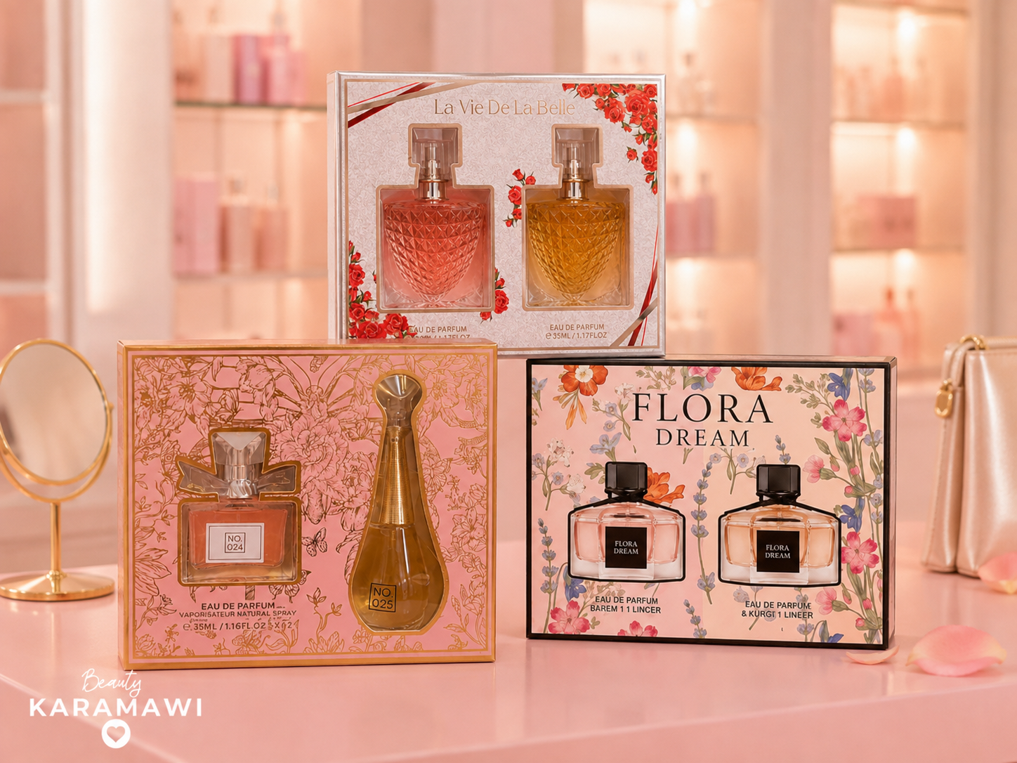 Kit de 3 Duos de Perfumes