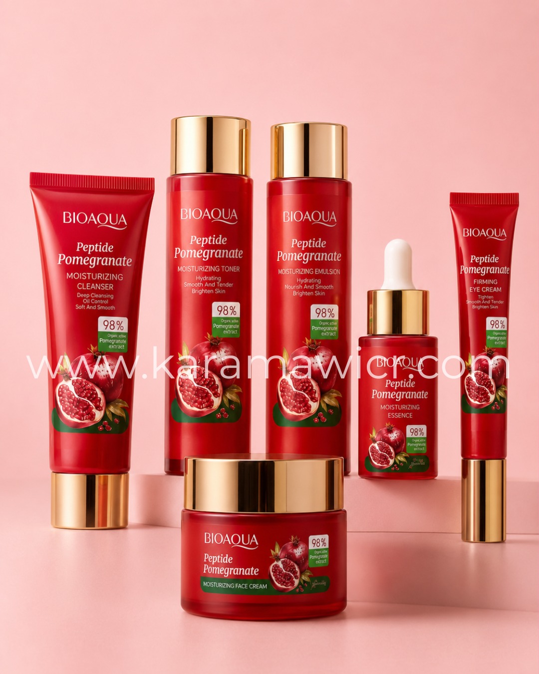 Kit de Peptidos y Pomegranate, Bioaqua