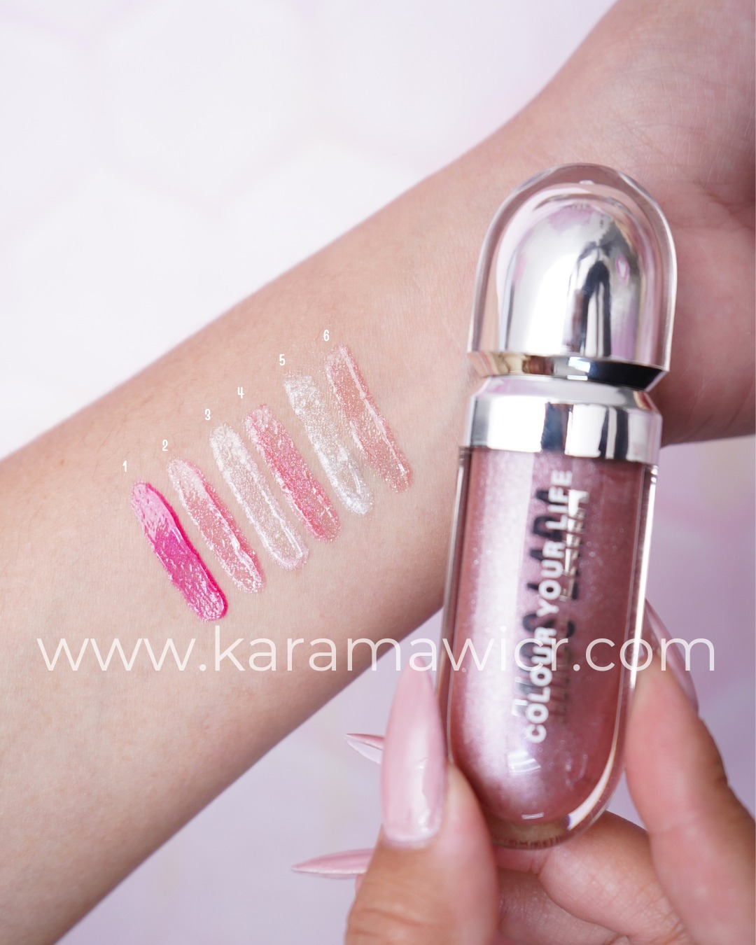 Lip Glosss-MISS LARA Con escarcha
