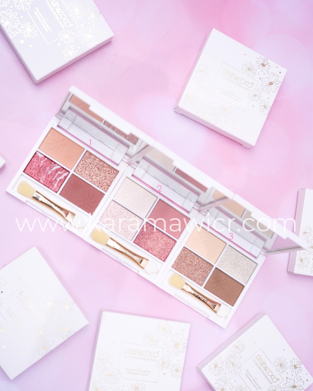 Paleta de Sombras Daisy Eyeshadow  Kevin & Coco