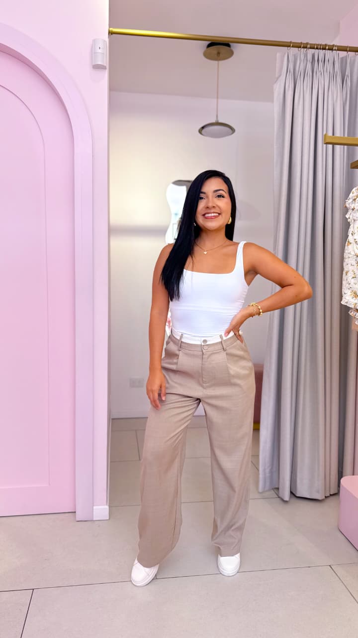 Pantalon  Beige - Love Blues