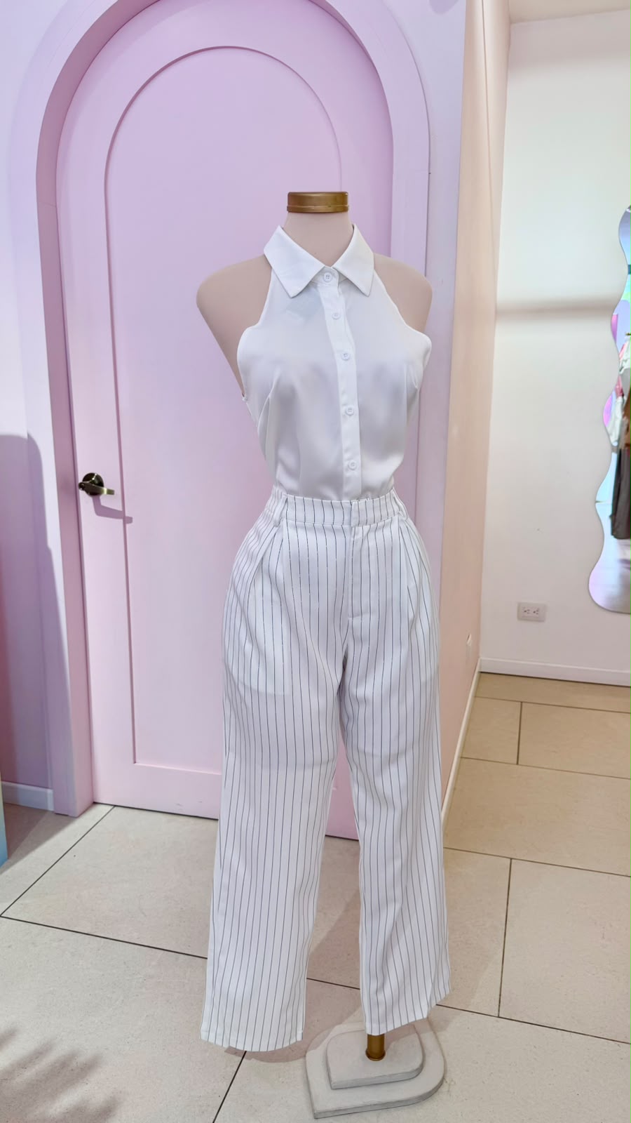 Pantalón Blanco, recto - Girly Basics