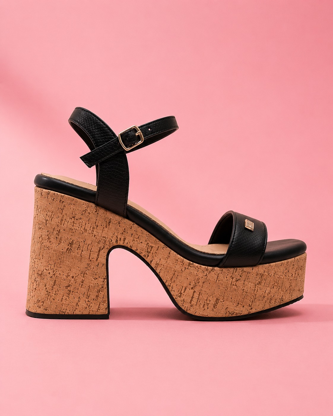 Sandalias Altas Serina Black Promise