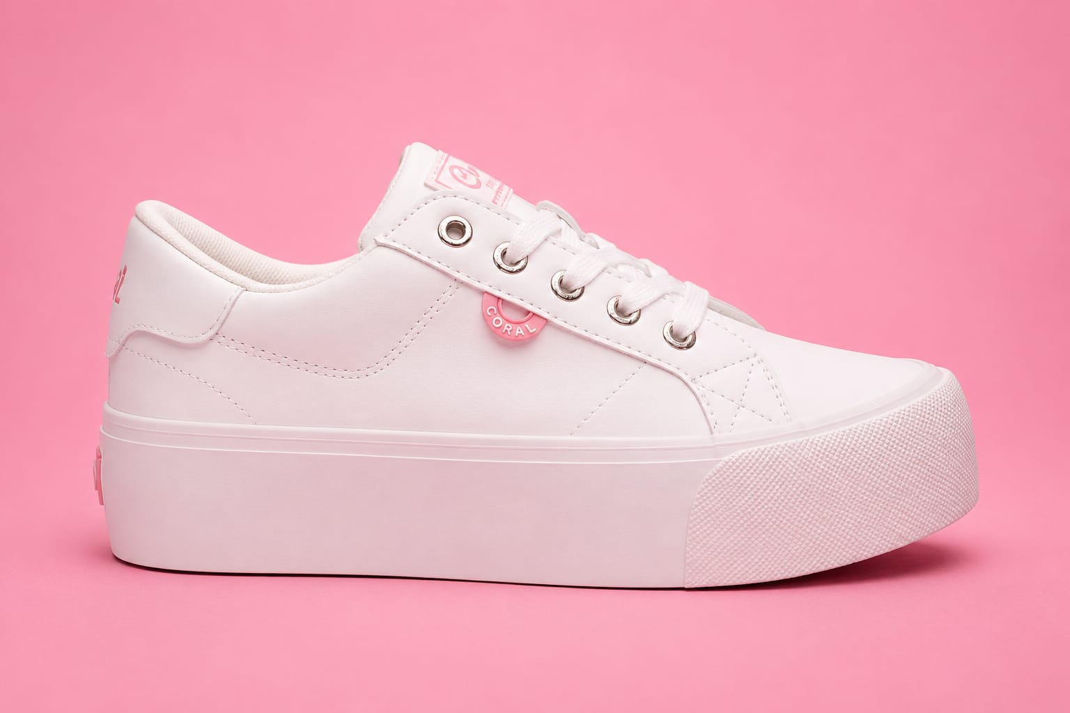 Tenis Aiko 2 All White TP Coral