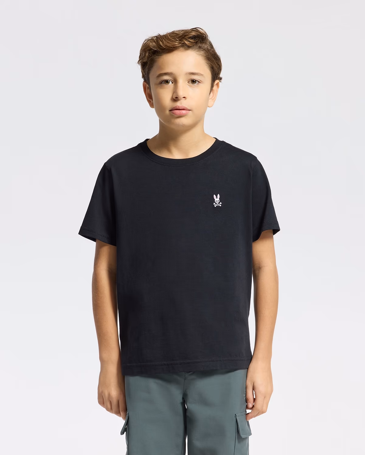 Camiseta clásica cuello redondo