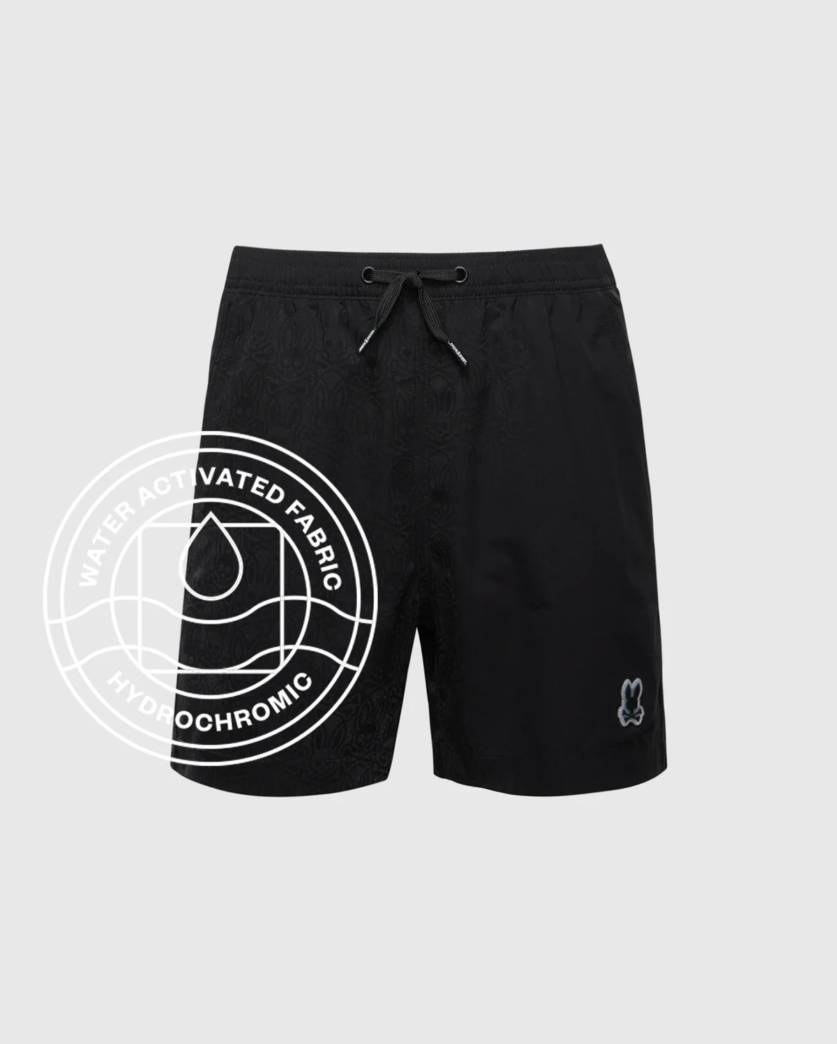 Short de baño con estampado de estilo hidrocrómico Samos