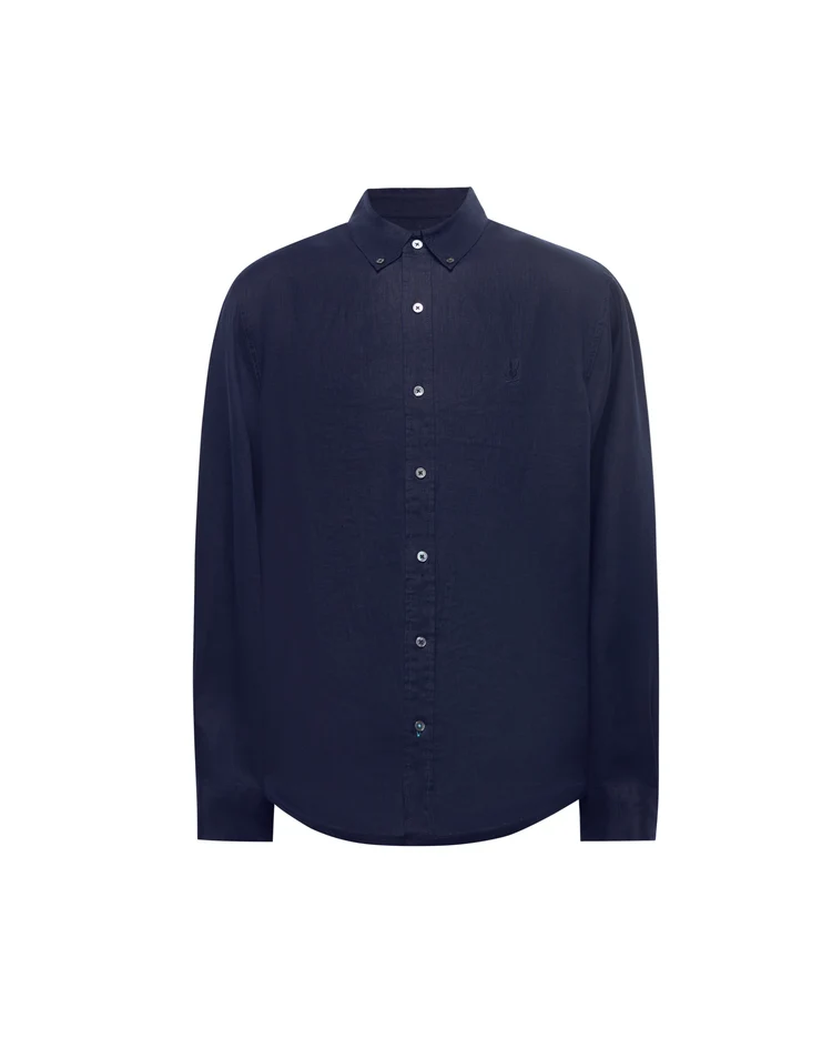 CAMISA MANGA LARGA DE LINO ALDINE PARA CABALLERO – foto 2
