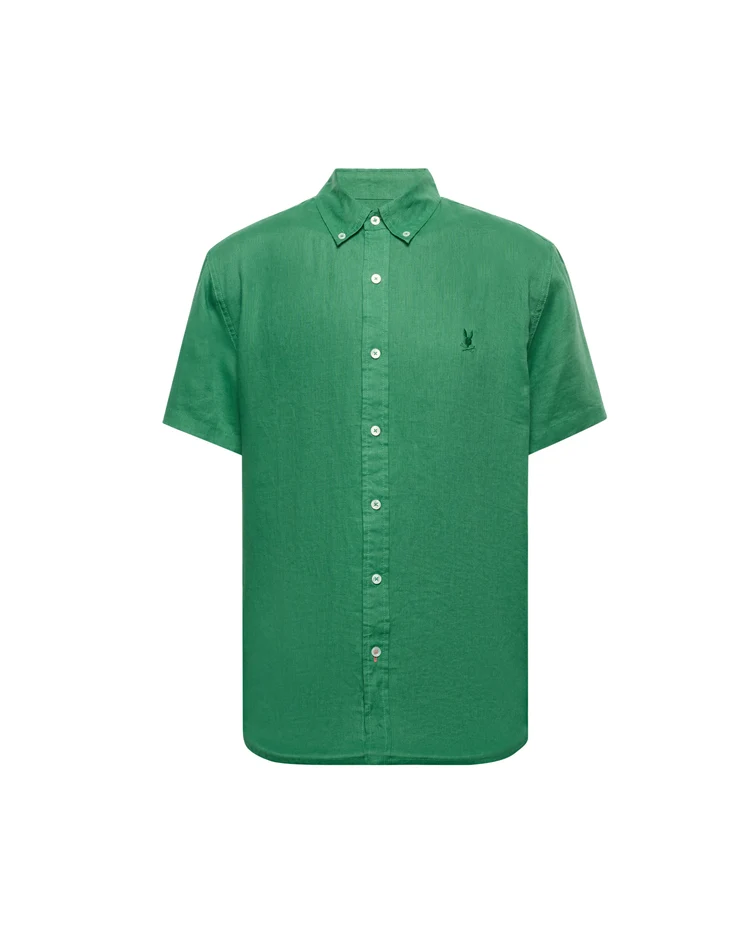 CAMISA MANGA CORTA DE LINO ALDINE PARA CABALLERO – foto 1