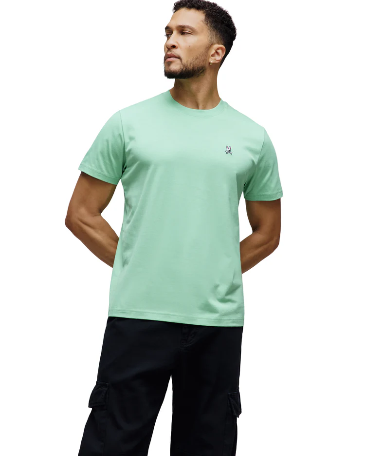 Camiseta clásica cuello redondo