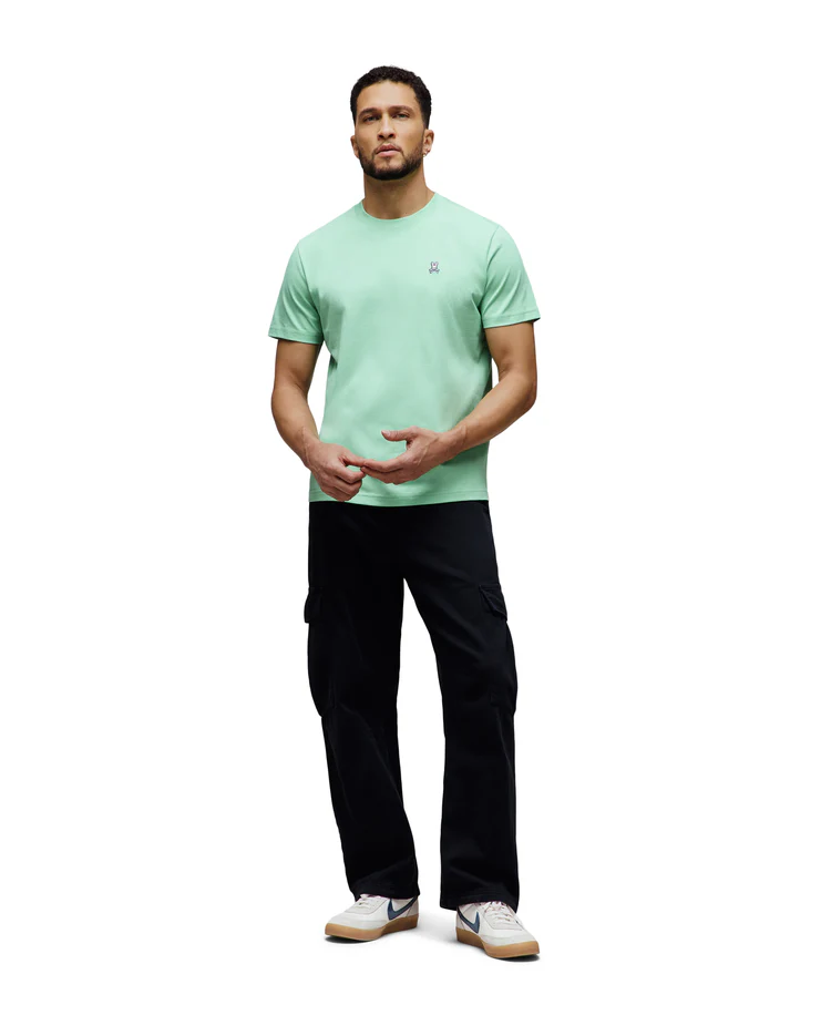 Camiseta clásica cuello redondo
