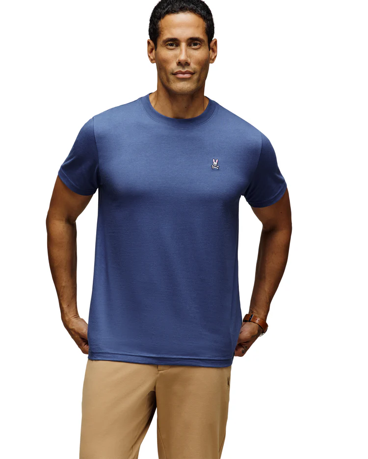 Camiseta clásica cuello redondo
