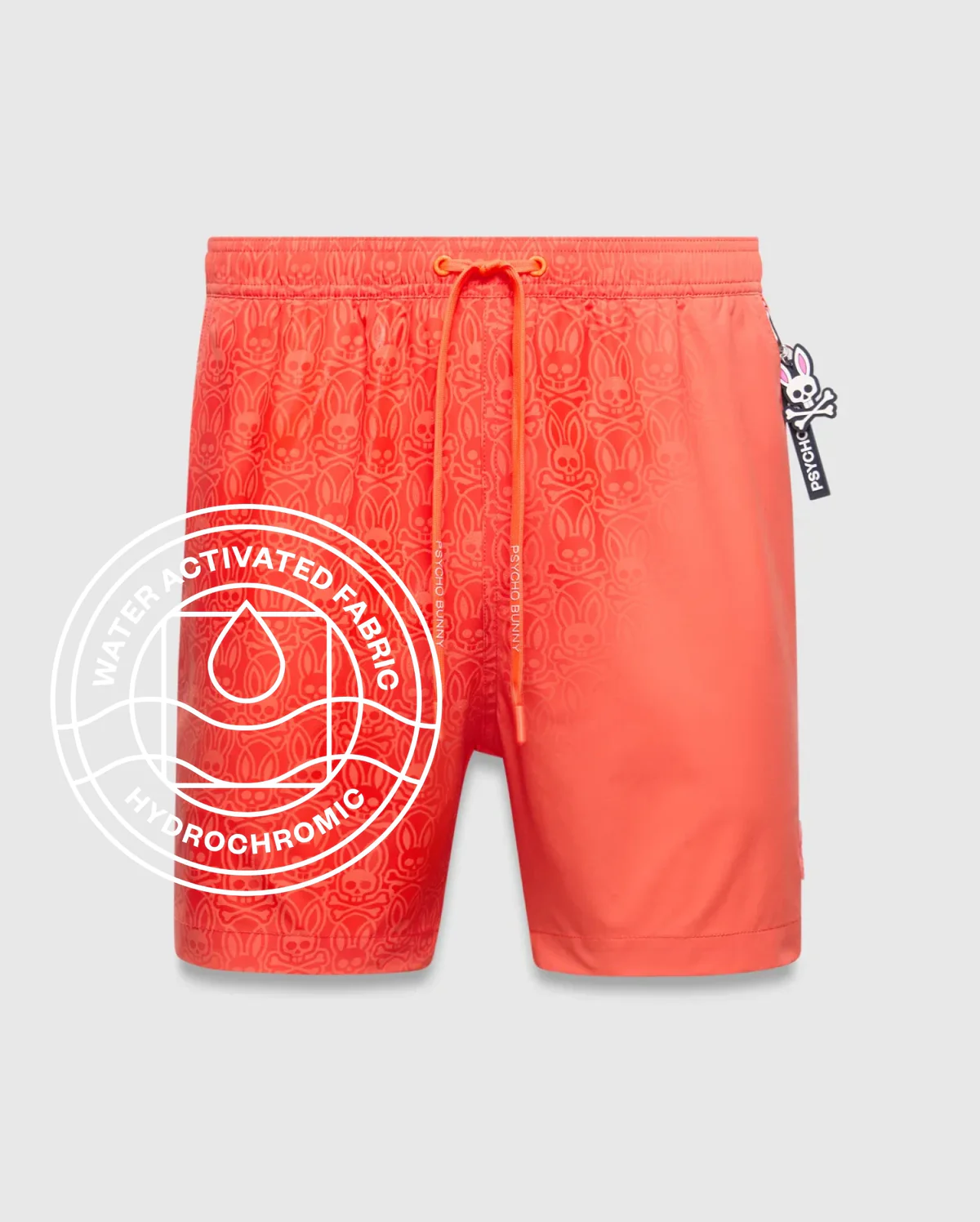 Short de baño con estampado de estilo hidrocrómico Samos