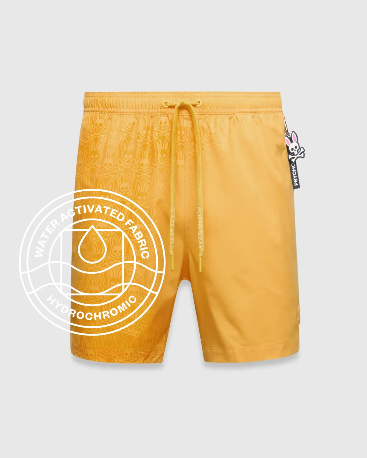 Short de baño con estampado de estilo hidrocrómico Samos