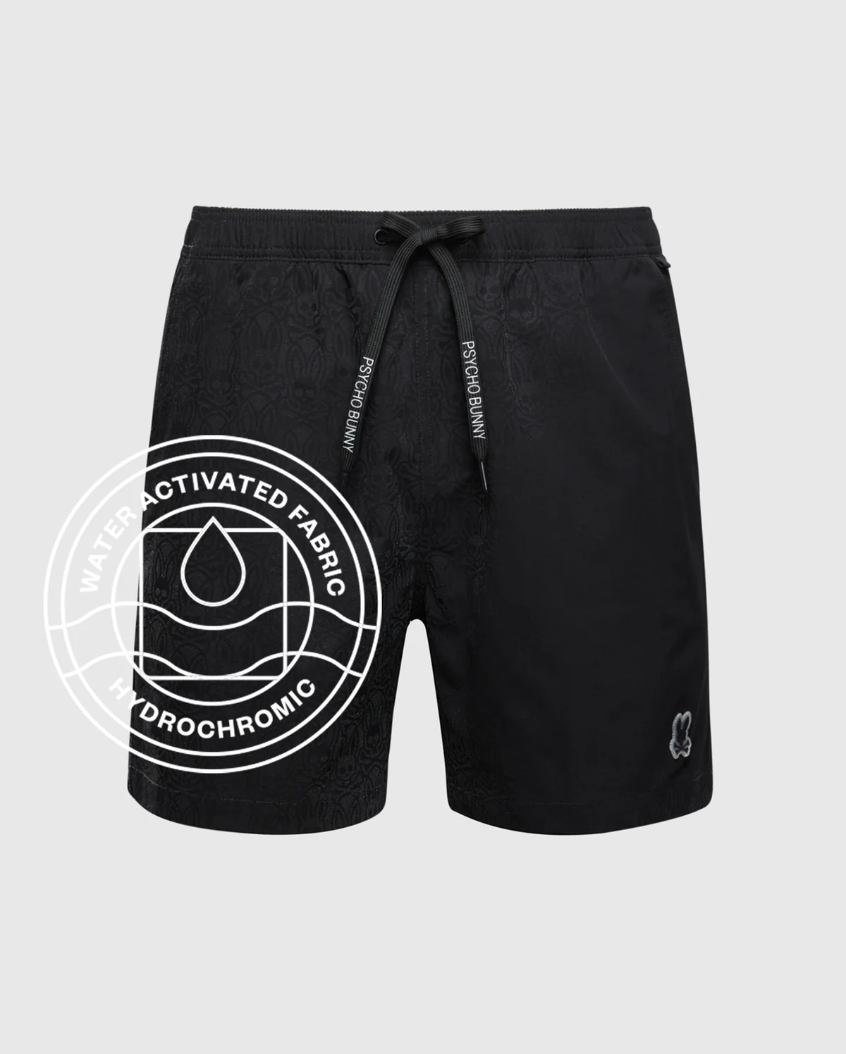 Short de baño con estampado de estilo hidrocrómico Samos