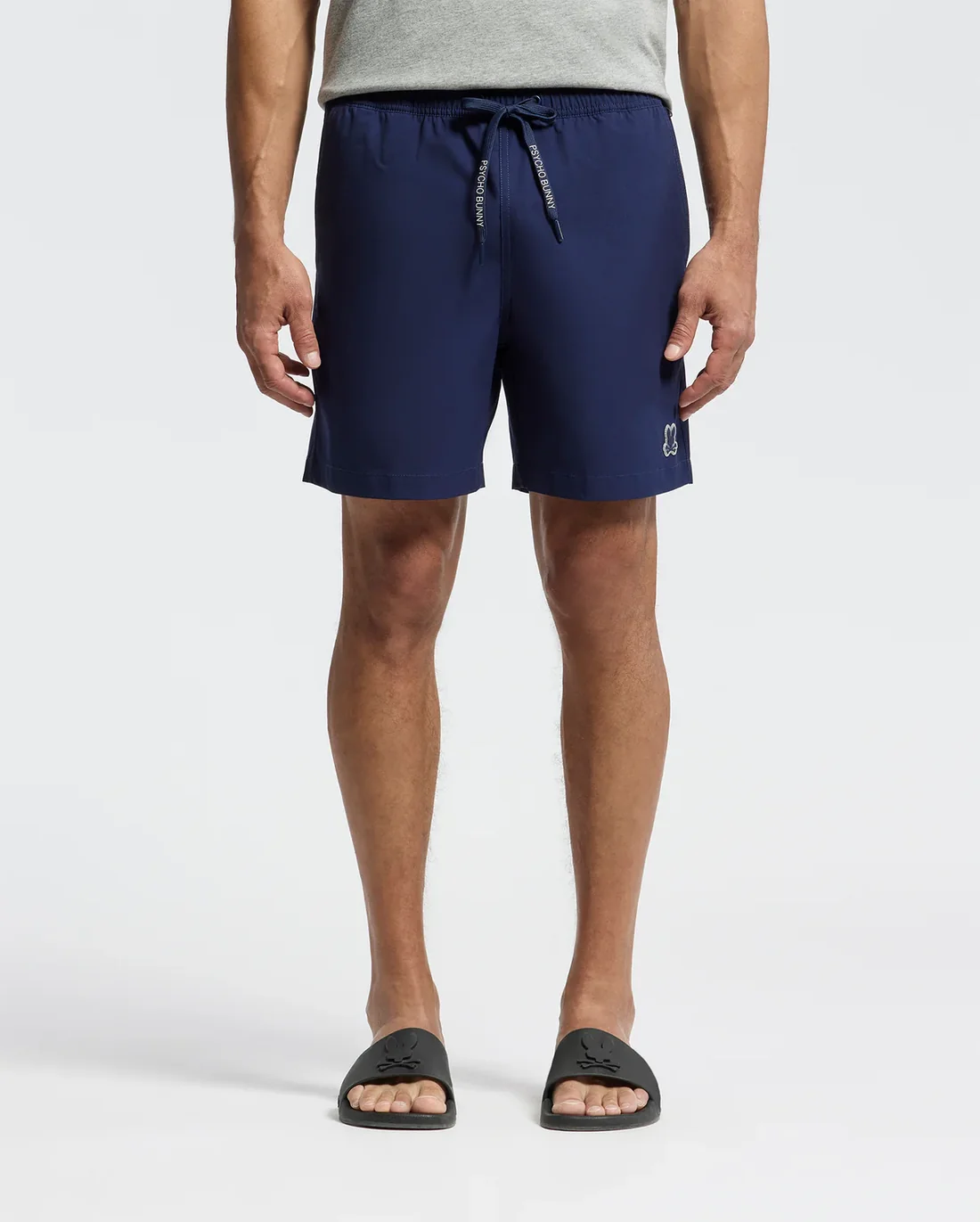 Short de baño con estampado de estilo hidrocrómico Samos