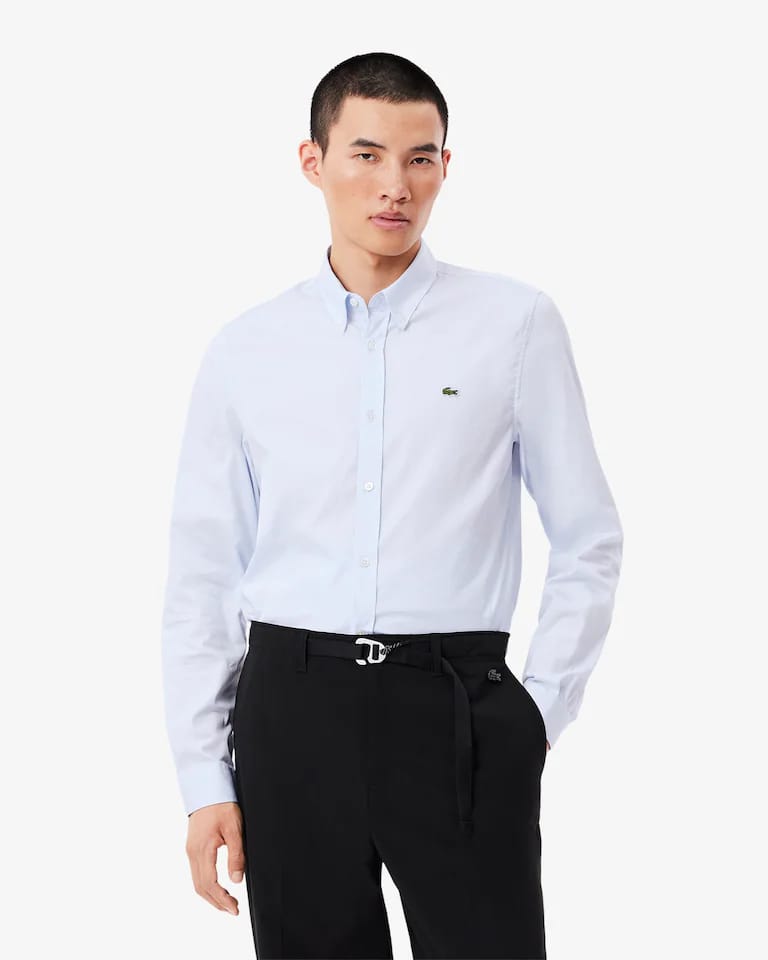 Camisa De Algodón Ajustada – foto 1
