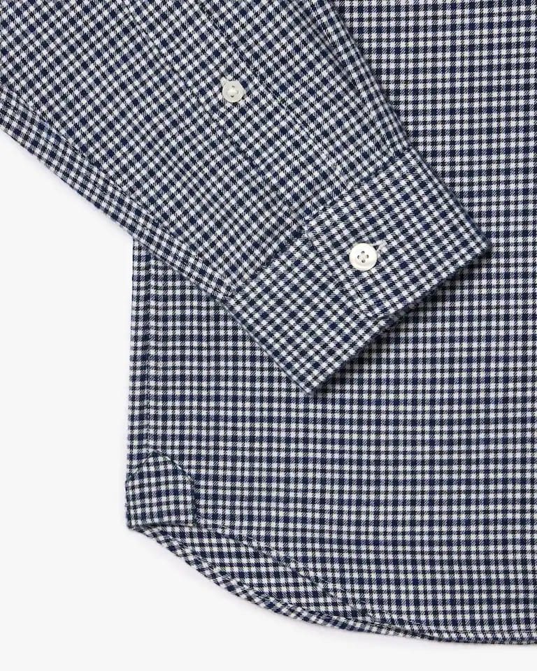Camisa de franela de algodón de corte regular para hombre – foto 5