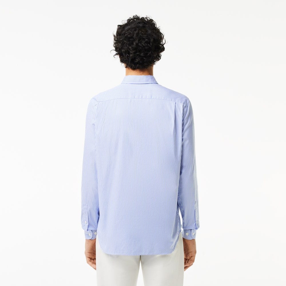 Camisa Regular Fit De Algodón A Rayas – foto 2