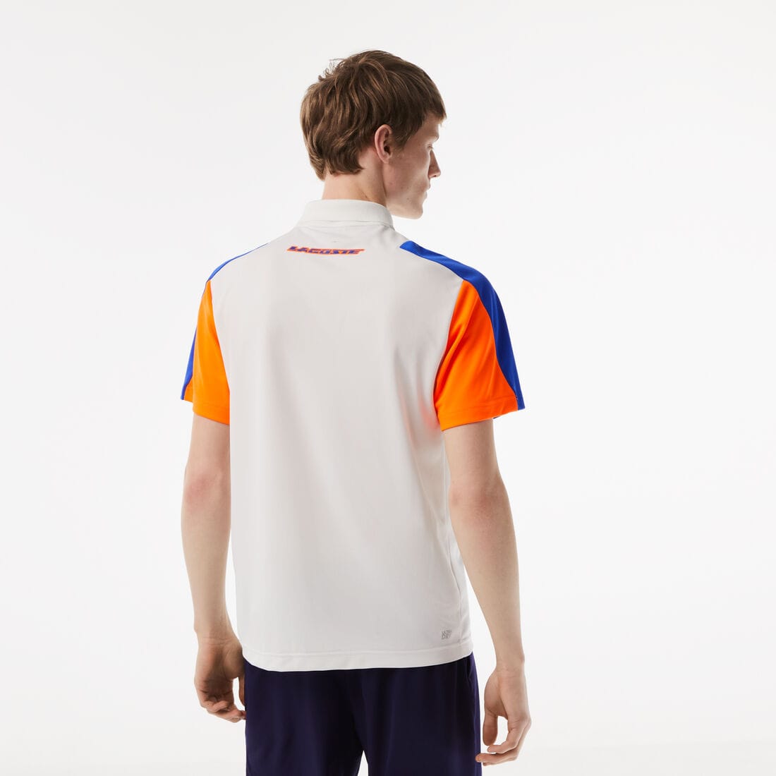 Camiseta Polo De Poliéster Reciclado De Tenis Lacoste Para Hombre – foto 1