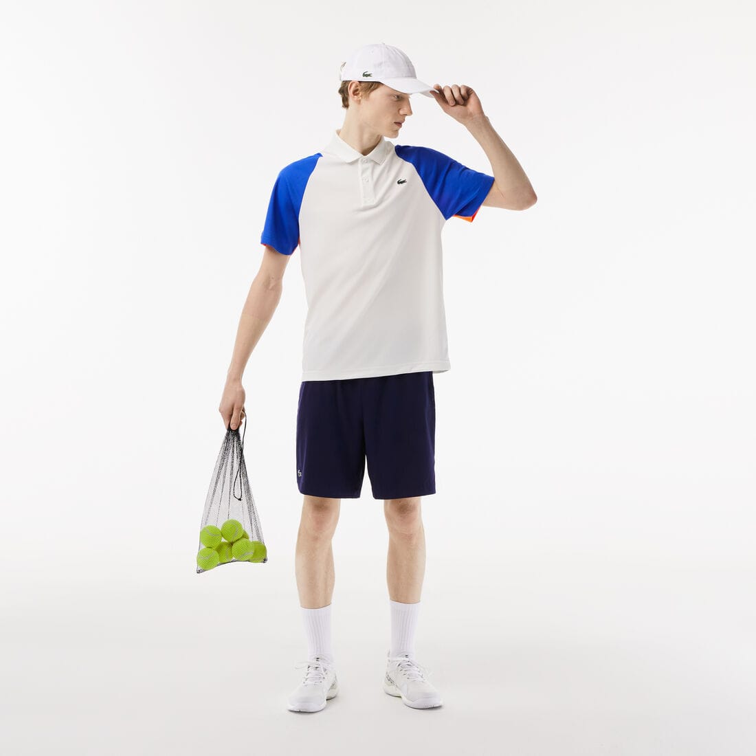 Camiseta Polo De Poliéster Reciclado De Tenis Lacoste Para Hombre – foto 6