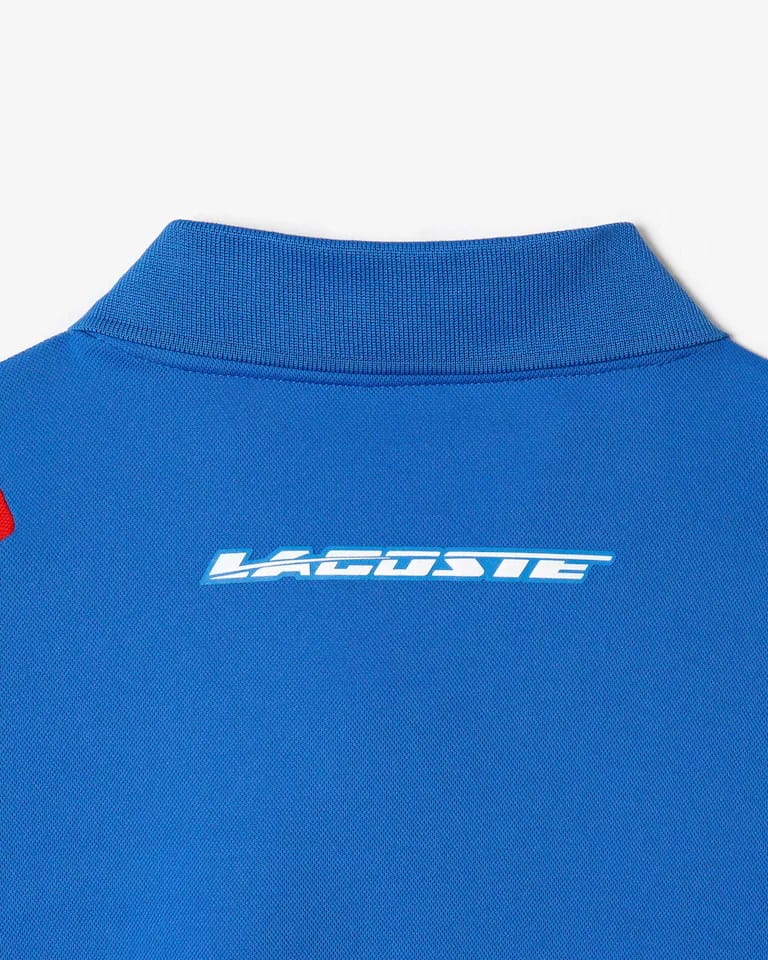 Camiseta Polo De Poliéster Reciclado De Tenis Lacoste Para Hombre – foto 3