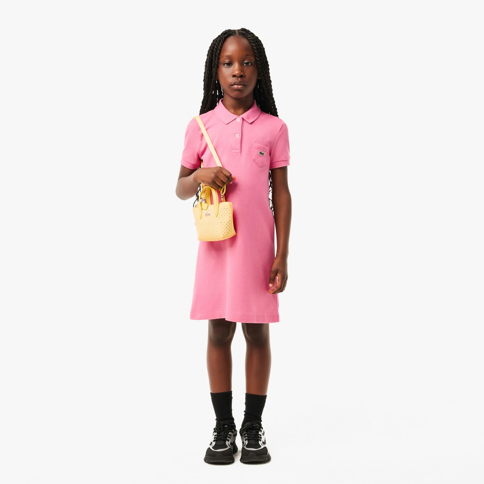 Vestido polo de piqué para niños – foto 2