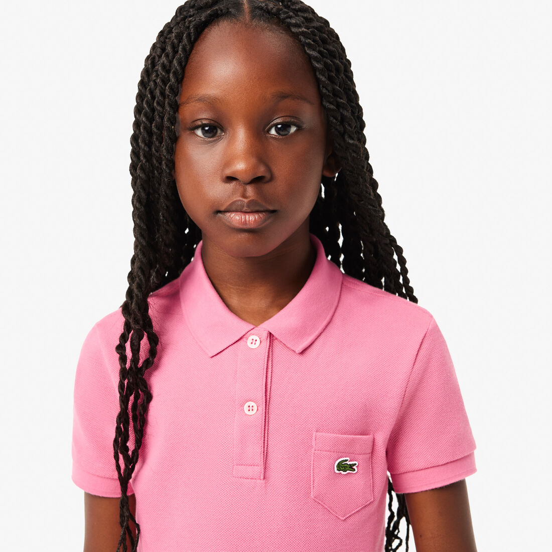 Vestido polo de piqué para niños – foto 3