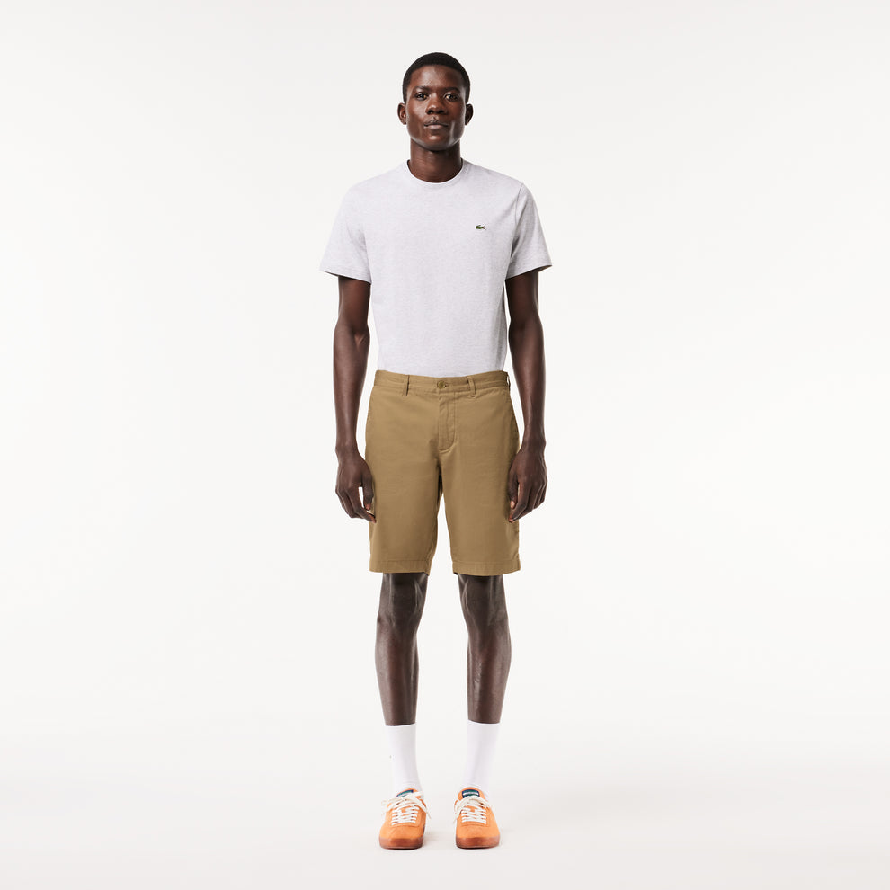 Bermuda Lacoste en gabardina de algodón – foto 1