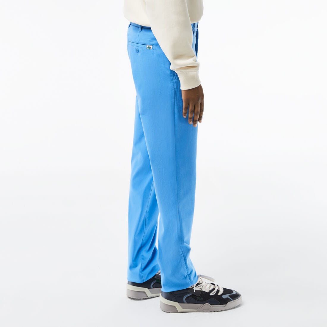 Pantalones de algodón elástico de corte ajustado para hombre – foto 3