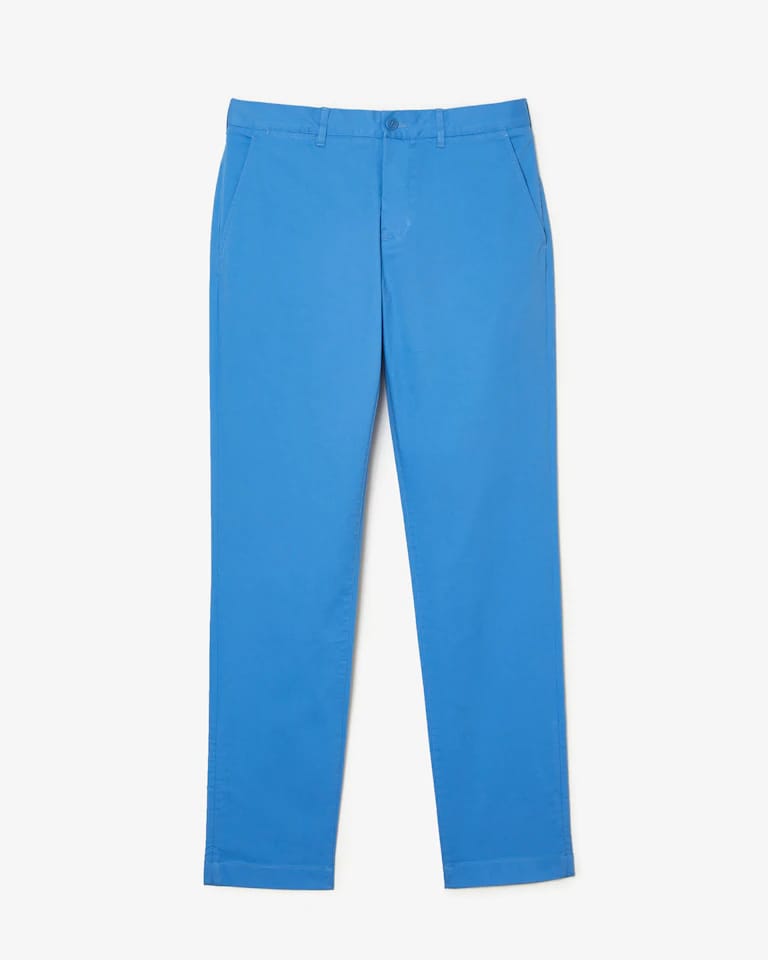 Pantalones de algodón elástico de corte ajustado para hombre – foto 4