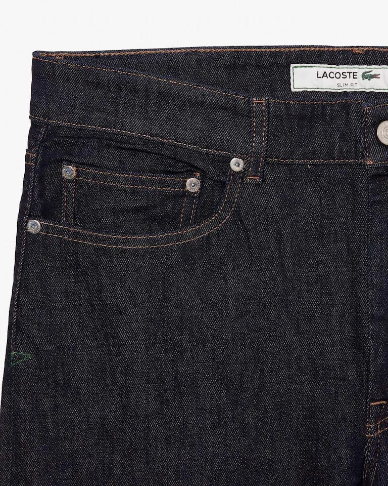 Jeans Para Hombre Slim Fit En Denim De Algodón Elástico – foto 7