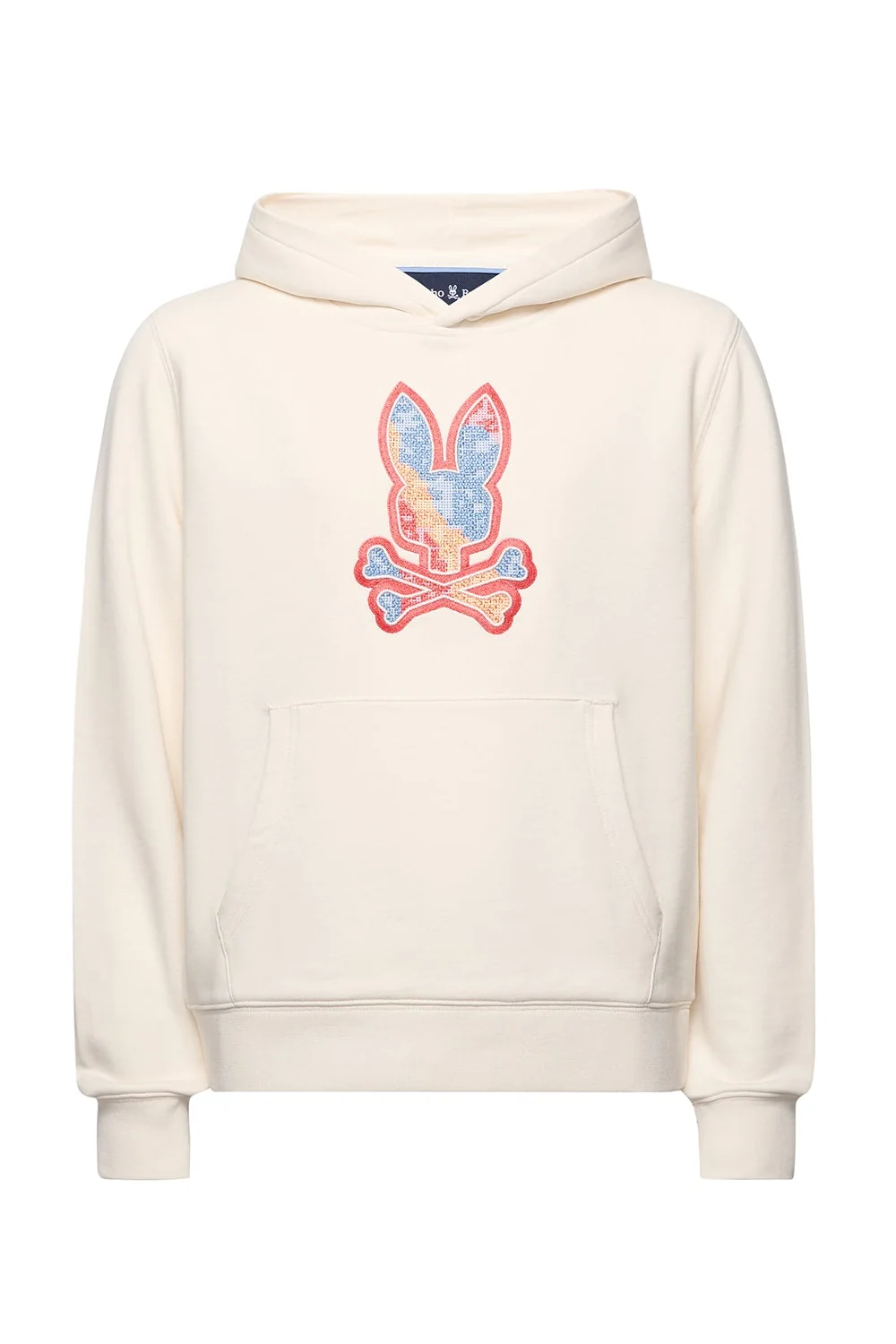 SUDADERA CON CAPUCHA CON LOGO BORDADO PIXELADO OLIVIER PARA NIÑO – foto 2