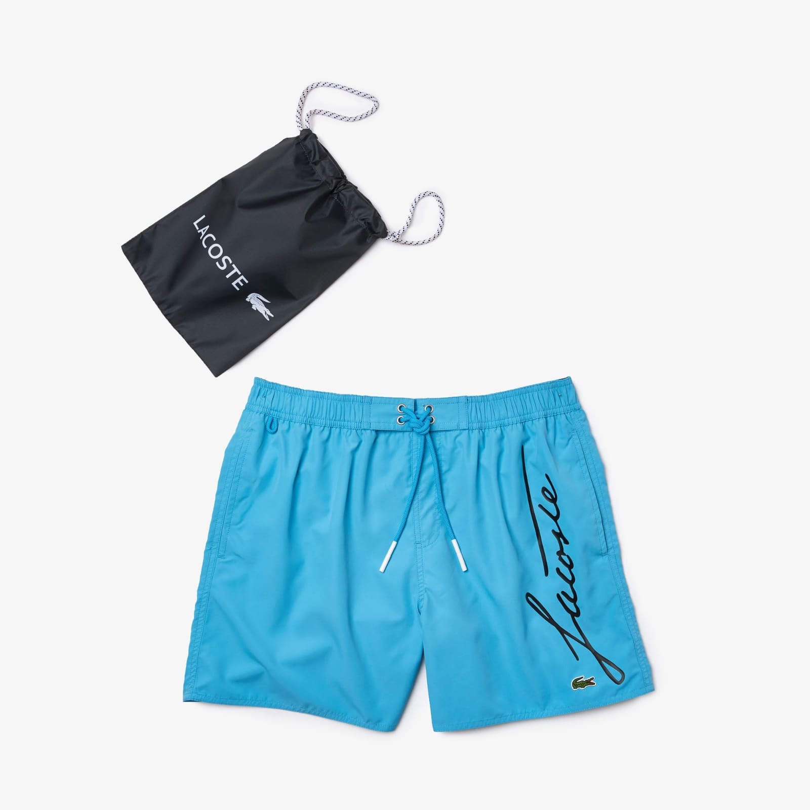 Traje De Baño Ligero Con Estampado Signature Para Hombre – foto 5