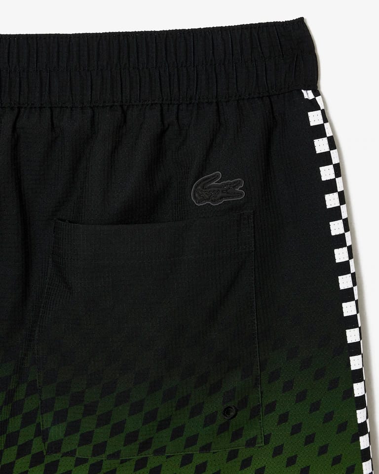 Bañador de hombre con estampado de cuadros bicolor – foto 4