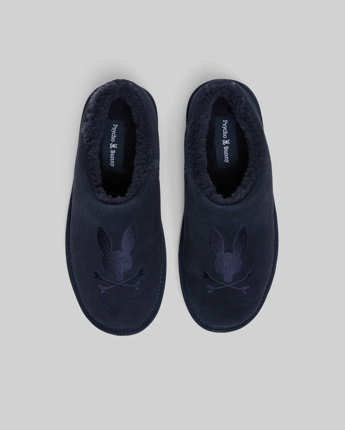 PANTUFLAS DE GAMUZA DE CUERO PSYCHO BUNNY – foto 2