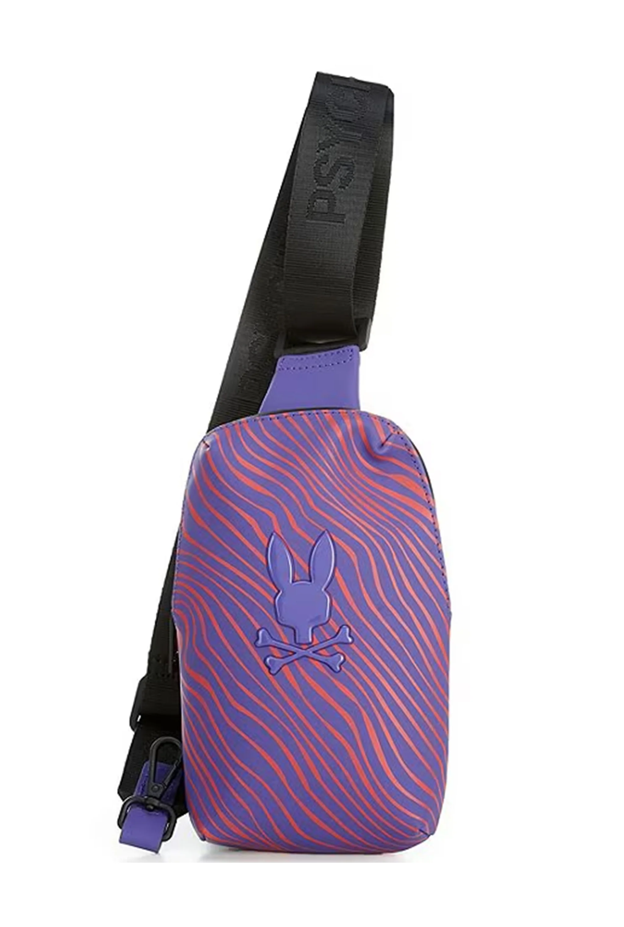 BOLSO CRUZADO CON ACABADO DE GOMA PSYCHO BUNNY – foto 2