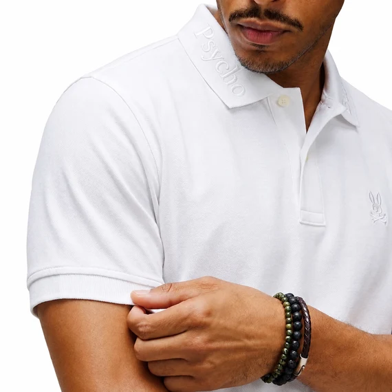 POLO CON LOGO EN TEXTO CYRUS PARA CABALLERO – foto 1