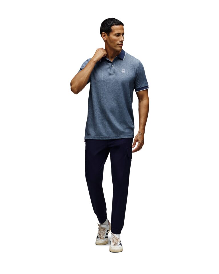POLO JERSERY INDIGO PARA CABALLERO – foto 2