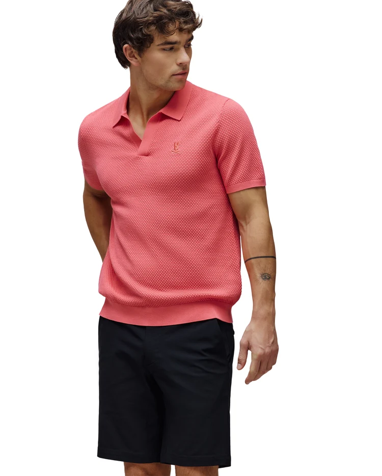 POLO CON TEXTURA DE BURBUJA DEVON PARA CABALLERO – foto 2