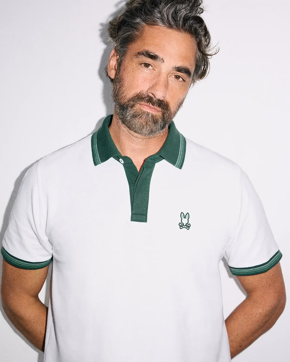 Polo Jaydon en piqué de pima – foto 1