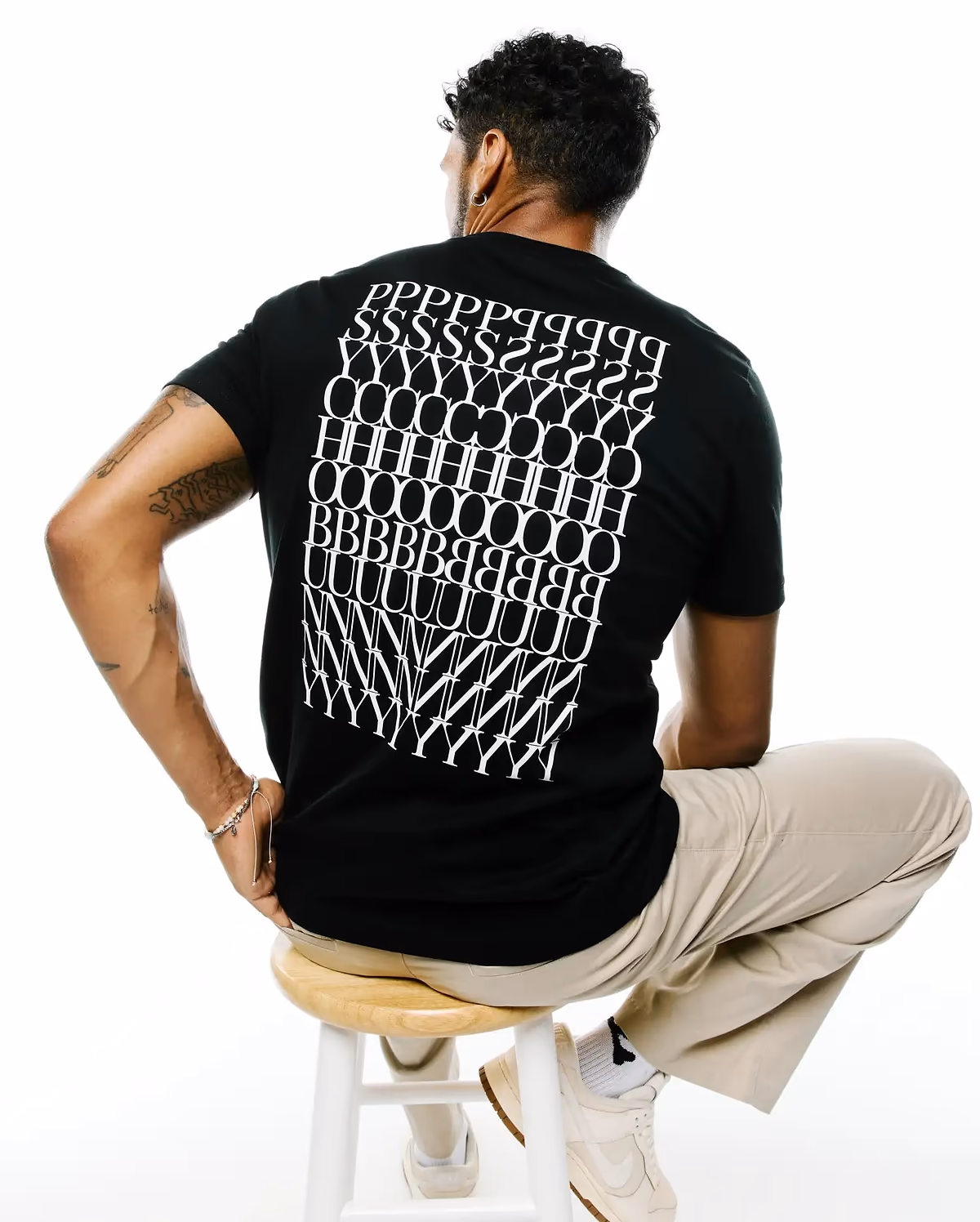 CAMISETA DOBLE ESTAMPADO PIERS PARA CABALLERO – foto 2