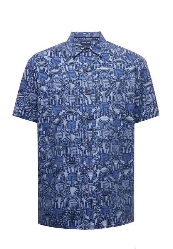 CAMISA MANGA CORTA DE POPELINA STRETCH AOB REEVES PARA CABALLERO – foto 1