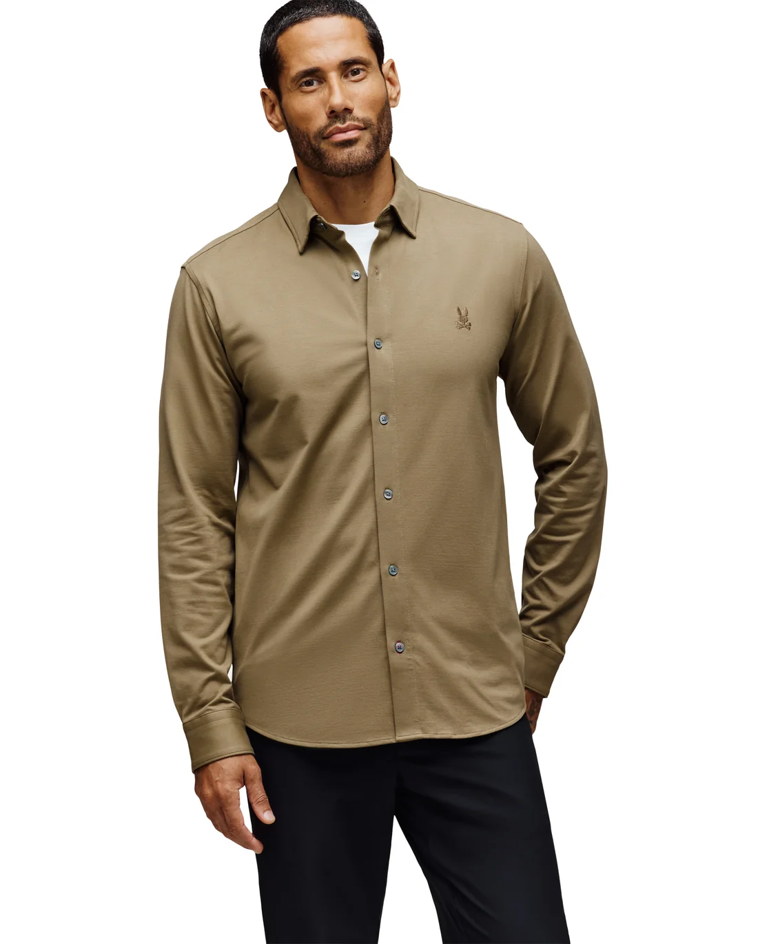 Camisa manga larga de punto Jackson