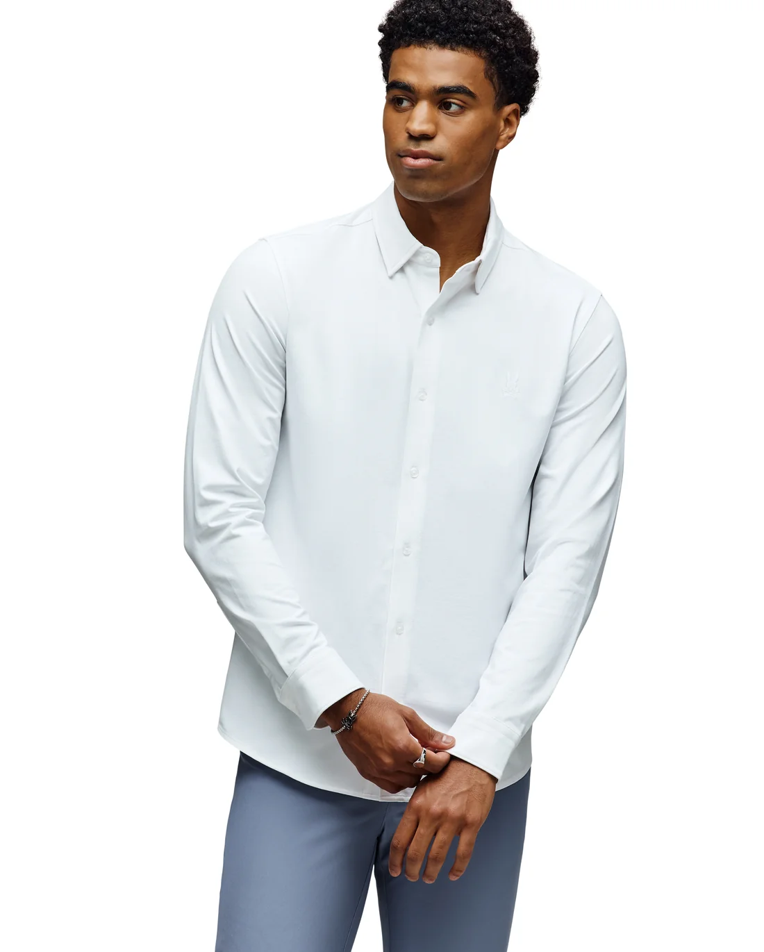 Camisa manga larga de punto Jackson