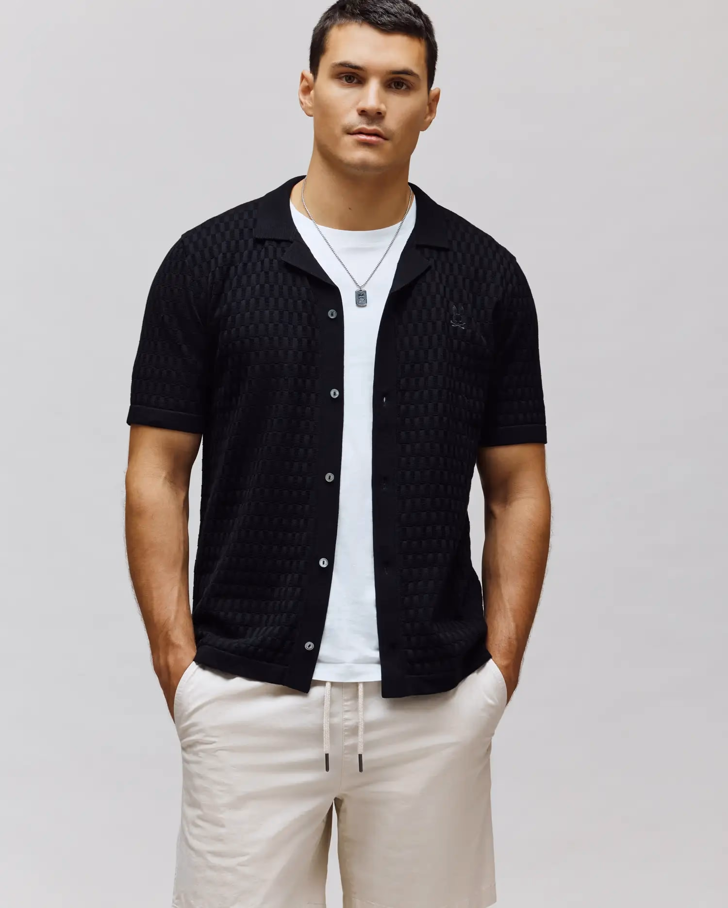 CAMISA MANGA CORTA DE PUNTO XANDROS PARA CABALLERO – foto 2