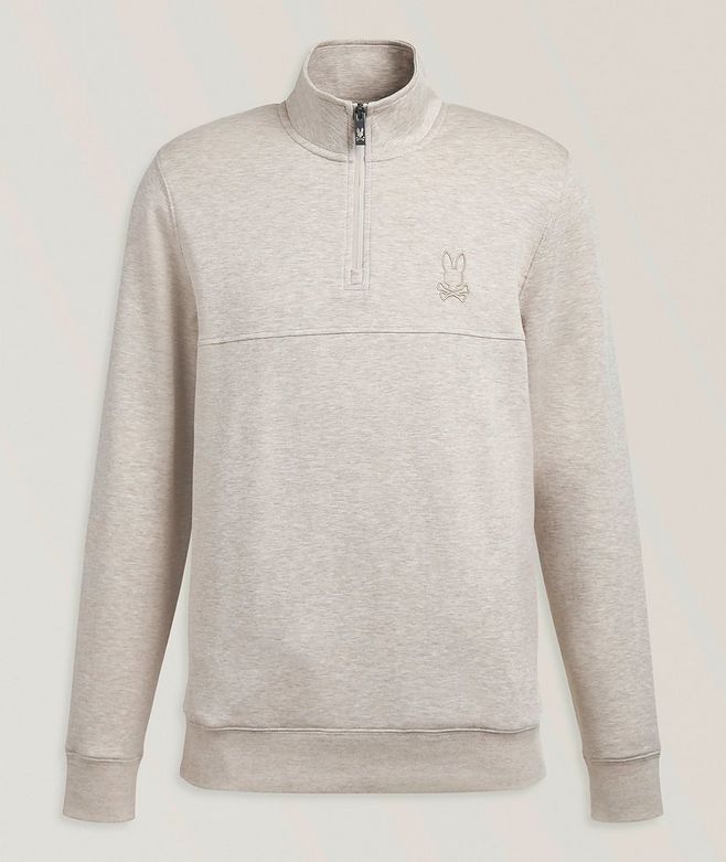 SUDADERA CON 1/4 DE CREMALLERA ALTA ZEKE PARA CABALLERO – foto 1