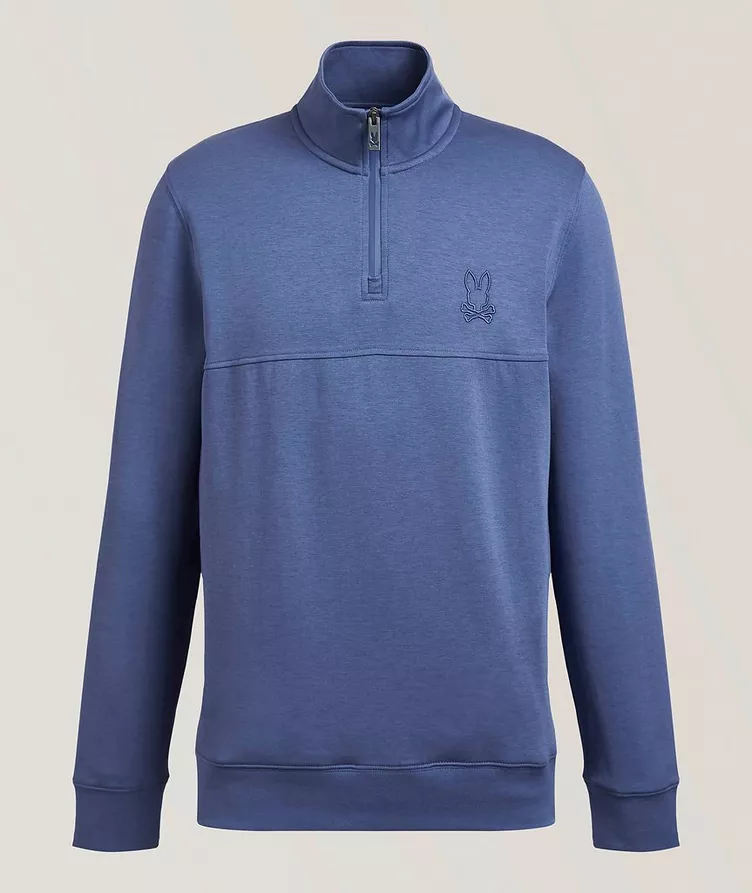 SUDADERA CON 1/4 DE CREMALLERA ALTA ZEKE PARA CABALLERO – foto 2