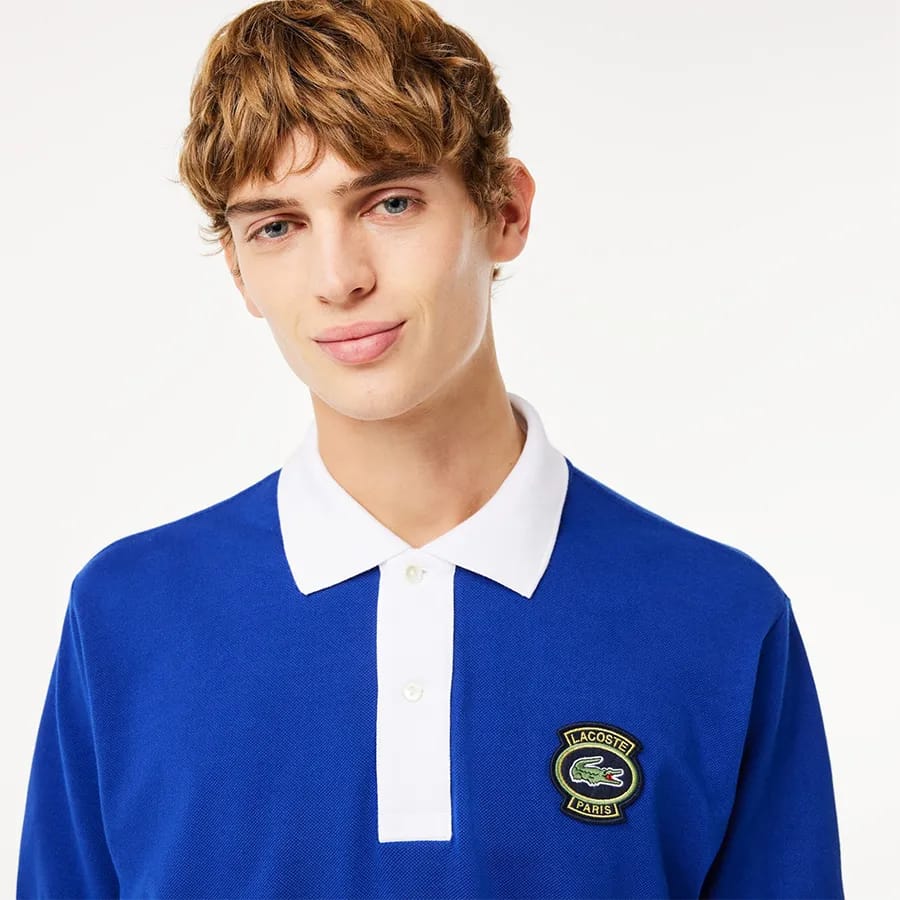 Polo Con Insignia L.12.12 De Corte Clásico – foto 2