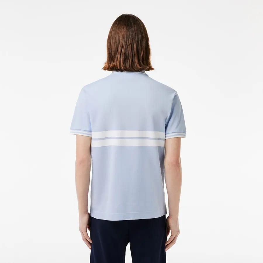 Polo clásico para hombre L.12.12 con insignia – foto 3