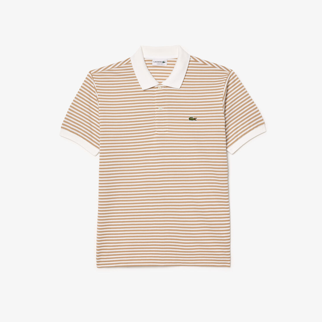 Polo de piqué a rayas de corte clásico talla L.12.12 – foto 3